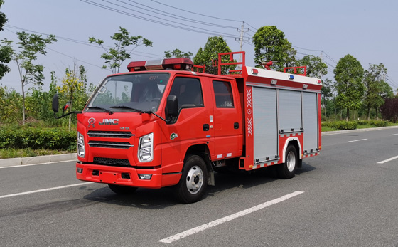 2021年高品质微型消防车代表---江铃2吨水罐消防车