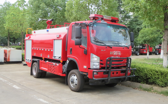 森林消防车跟传统的消防车有何区别与联系？